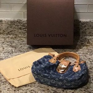 Louis Vuitton Denim Pleaty